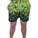 Pantaloni plaja pentru barbati, culoare bleumarin-verde, cod 160