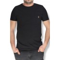 Tricou pentru barbati, din bumbac, cod 059, culoare negru